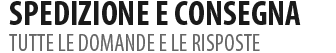 Spedizione e consegna