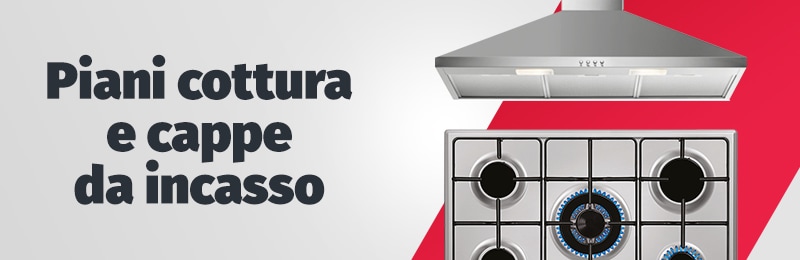 incasso piani cottura