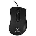 ATLANTIS LAND - Mouse Ottico USB OptiStar 1000DPI Nero