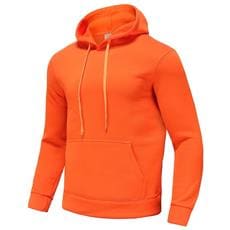 felpa arancione fluo uomo
