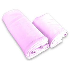 SET ASCIUGAMANI MICROFIBRA BLUETTE 1+1 VISO E OSPITE