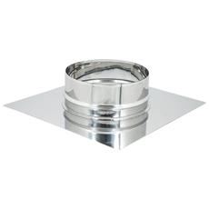 Faldale piano acciaio inox 6 decimi AISI 304 per canna fumaria Diametro 300 mm stufa pellet legno cucina barbecue Faldale piano acciaio inox 6 decimi AISI 304 per canna fumaria Diametro 300 mm stufa pellet legno cucina barbecue