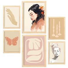 Colore Telaio in legno chiaro