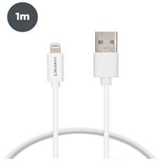 Microconnect LIGHTNING1 Cavo USB Da 1 Metro - Connettore USB-A A Lightning - Colore Bianco