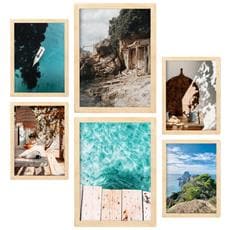 Colore Telaio in legno chiaro