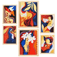 Colore Telaio in legno chiaro