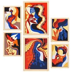 Colore Telaio in legno chiaro