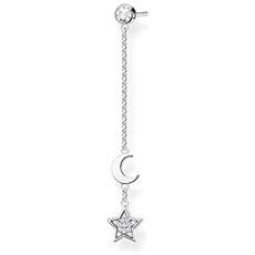 Thomas Sabo Orecchino Singolo A Stella In Argento 925 Con Zircone – Mono Orecchino Per Curated Ear