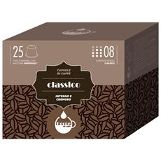 GOCCE DI CAFFE - Aroma CLASSICO - 25 Capsule Compatibili Con Tutte...