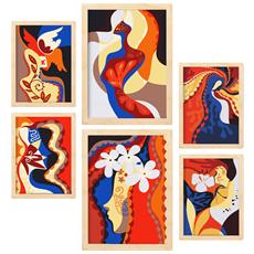 Colore Telaio in legno chiaro