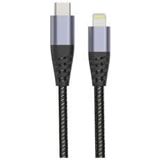 Cavo USB di Ricarica e Sincronizzazione Compatibile Lightning Nero 300CM