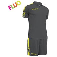 Colore GRIGIO SCURO /GIALLO FLUO