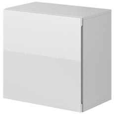 Bianco 120 cm Armadio Alto Fay E-Com