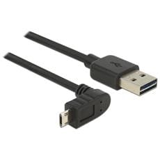 Lindy 31638 Cavo USB 2.0 Tipo A-M/A-M, 1m, Grigio Chiaro - Per Collegamento PC E Periferiche, Doppia Schermatura, Pressofuso - 2