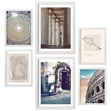 Colore Cornice bianca