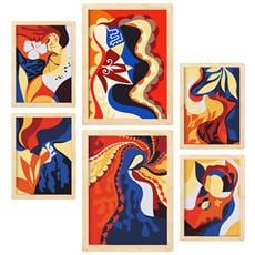 Colore Telaio in legno chiaro