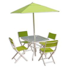 HOMEGARDEN - Set per esterno giardino Day Break in textilene...