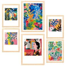 Colore Telaio in legno chiaro