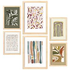 Colore Telaio in legno chiaro