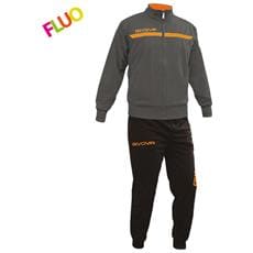 Colore GRIGIO SCURO/ARANCIO FLUO