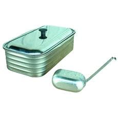 Mestolino In Legno Di Ciliegio PIAZZA - Diametro 4 Cm Con Fori, Accessorio Per Cucina Per Scolare E Servire