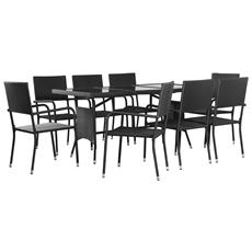 Mendler Telo di Copertura mobili da Giardino in polietilene 240x140x90cm