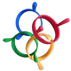 RainRider UK Anelli per Uova in Silicone Antiaderente 4 Confezioni perfette Rotonde antiaderenti Stampo per Uova Fritte Anelli di Cottura Stampi per frittelle per Colazione Pranzo e Cena 