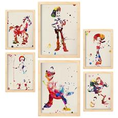 Colore Telaio in legno chiaro