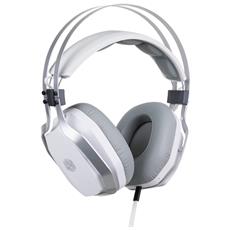 COOLERMASTER - Cuffie Gaming MasterPulse White Edition Jack 3.5 mm 1.2 Metri COOLERMASTER - Cuffie Gaming MasterPulse White Edition Jack 3.5 mm 1.2 Metri