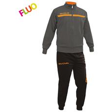 Colore GRIGIO SCURO/ARANCIO FLUO