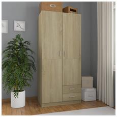 Appendiabiti Da Parete FineBuy In Acciaio Lucido Argento, 65x30x10 Cm, 10 Ganci, Design Moderno, Carico Max 10 Kg