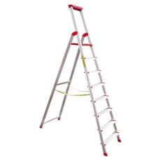 Scala Giardino SCAB 761 In Alluminio - 4 Gradini, Leggera E Resistente