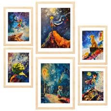 Colore Telaio in legno chiaro