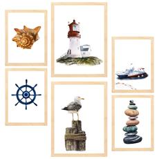 Colore Telaio in legno chiaro