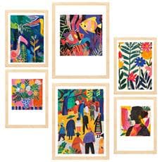 Colore Telaio in legno chiaro