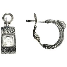 Thomas Sabo Orecchini a cerchio medio in argento Sterling 925 CR728-001-21, misura unica, Argento sterling, Nessuna pietra preziosa