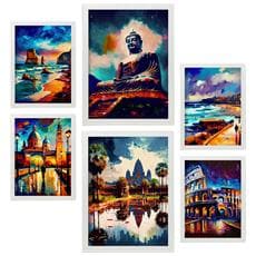 Colore Cornice bianca