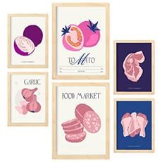 Colore Telaio in legno chiaro