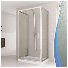 Porta Doccia 70CM H198 Stampato C mod Cristal 1 Anta