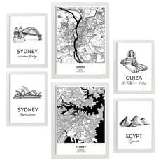 Colore Cornice bianca