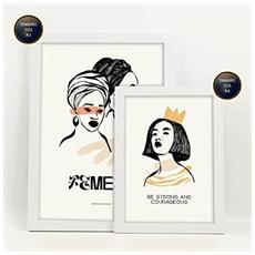 Colore Cornice bianca