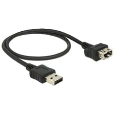 Lindy - Cavo USB 2.0 Tipo A a USB Tipo A, Cavetto USB Anthra Line 1 Metro