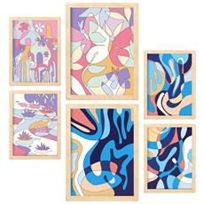 Colore Telaio in legno chiaro