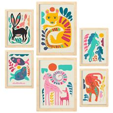 Colore Telaio in legno chiaro