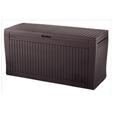 VidaXL Panca Da Giardino In Acciaio 2 Posti Con Scritta 'Welcome' - 104 Cm, Nera