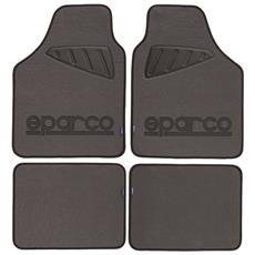 Set Completo 4 Tappeti Tappetini Auto Universali Laminati color Canna di Fucile