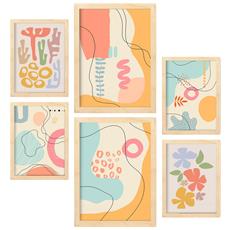 Colore Telaio in legno chiaro