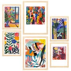 Colore Telaio in legno chiaro