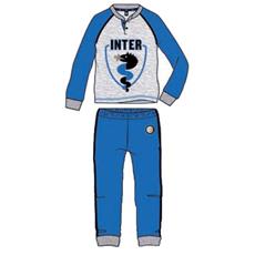 Pigiama Inter Ufficiale Bambino Anni 6 7 8 Invernale PIGIN16080GR
