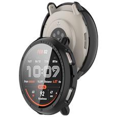 Yikamosi Custodia protettiva in vetro temperato compatibile con Coros Pace 3,Copertura completa,HD,Ultra Sottile Leggera PC Cover di Protezione per Coros Pace 3,Blu Notte